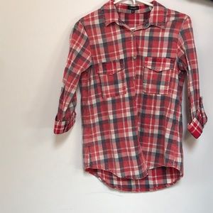 plaid long sleeve